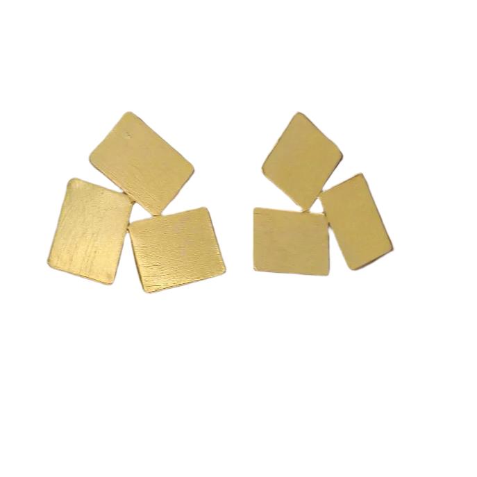 Gold-Plated Gematric Studs