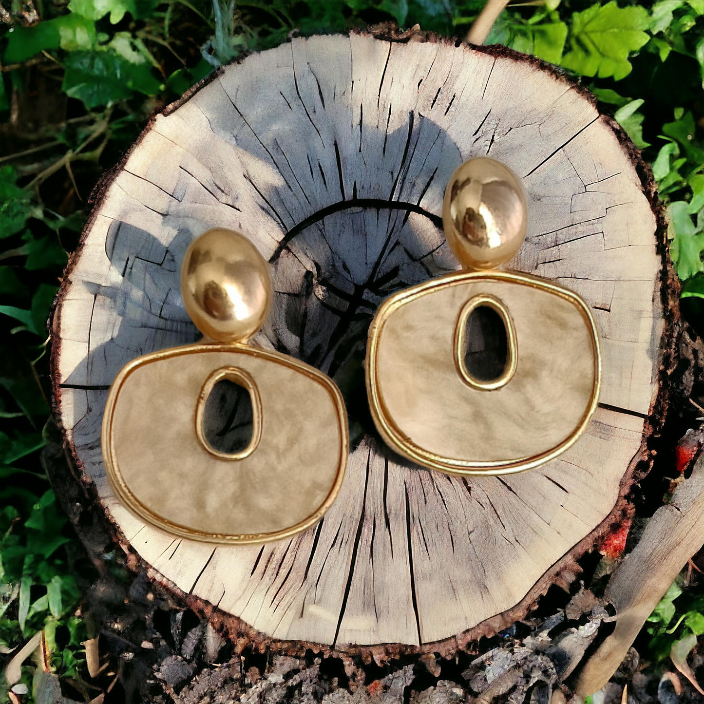 Dazzling Yellow Earrings