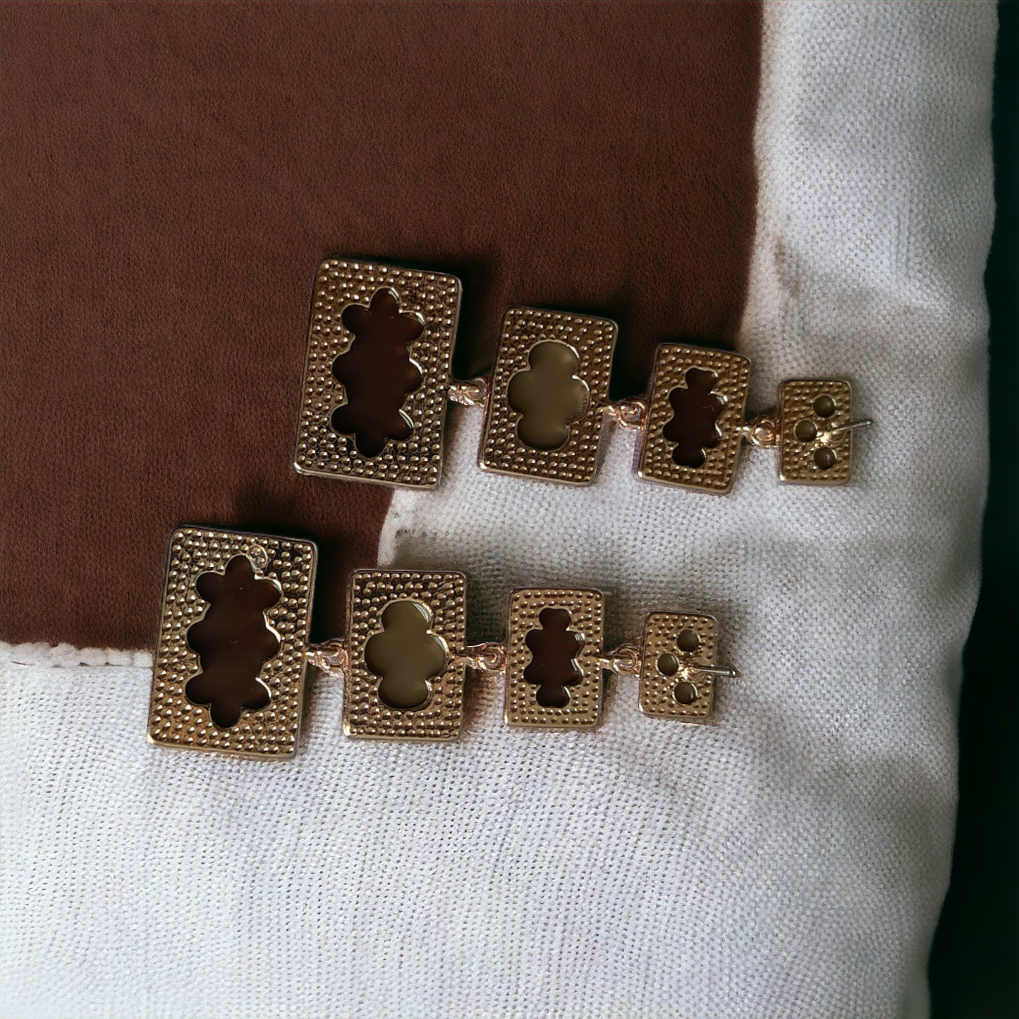 Brown-Coffee Dangler Earring