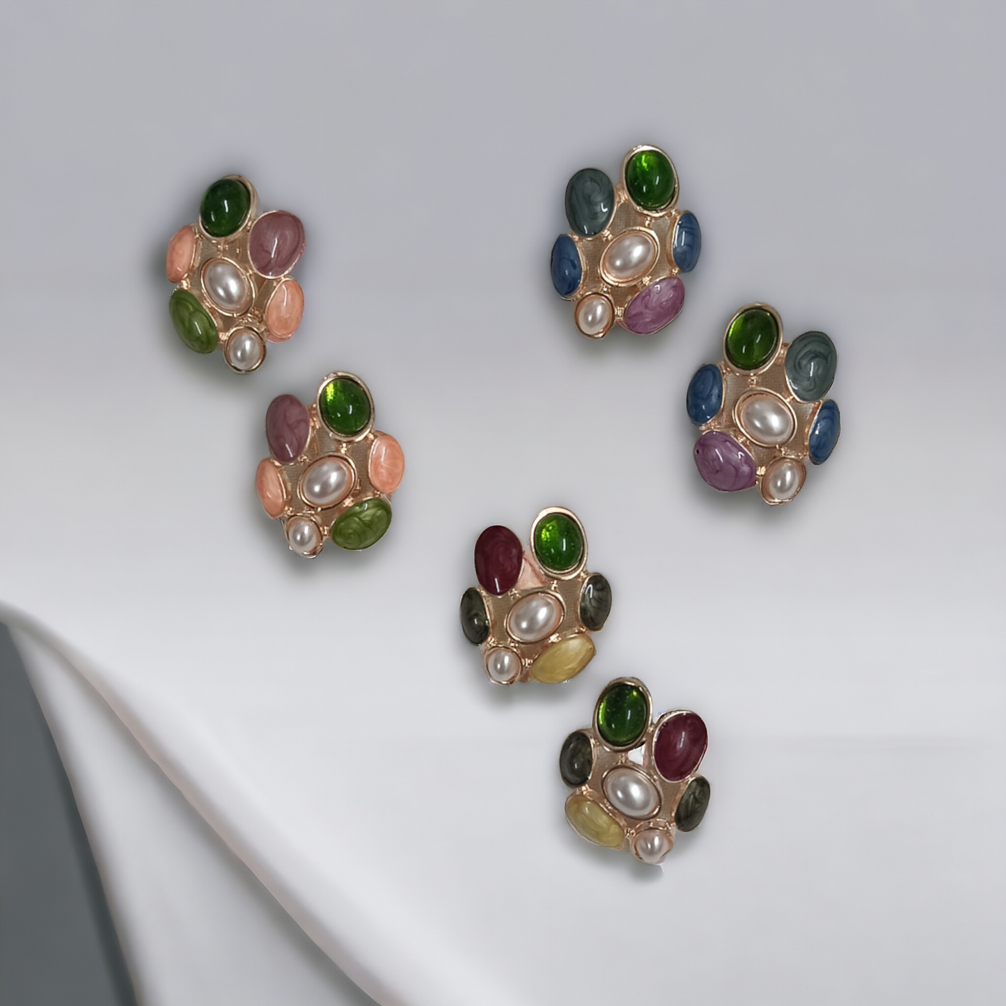 Multicolor Mina Tops