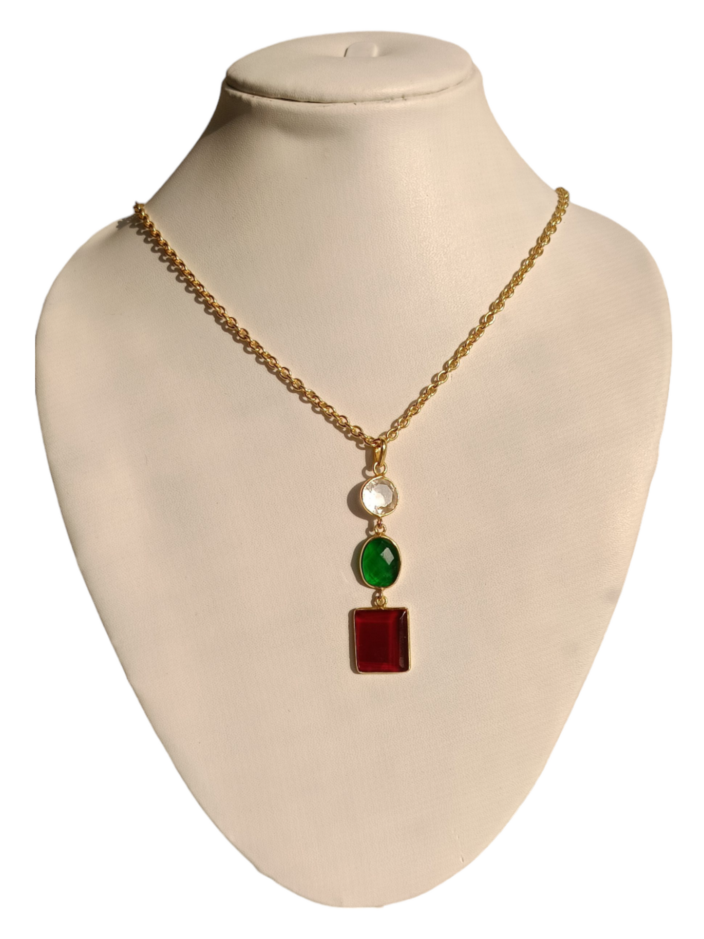 Geometrical Pendent Necklace
