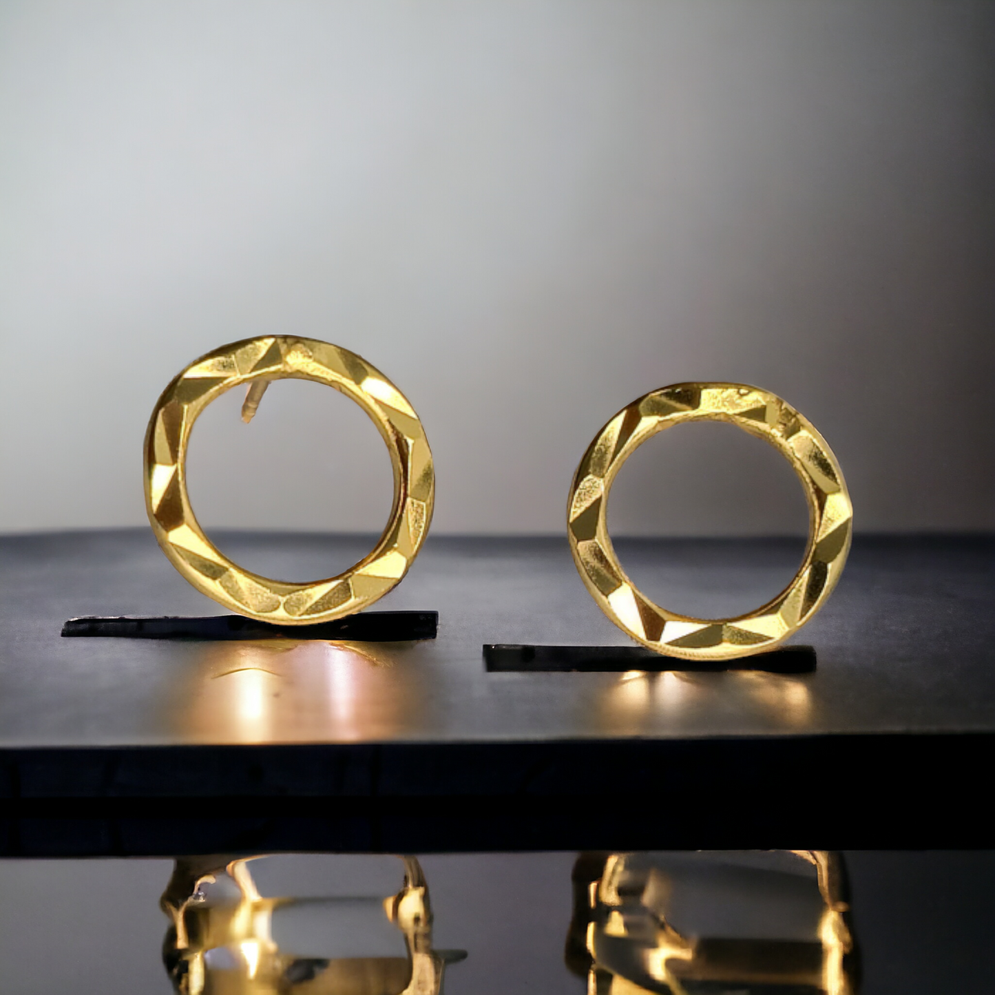 Gold Plated Brass Stud