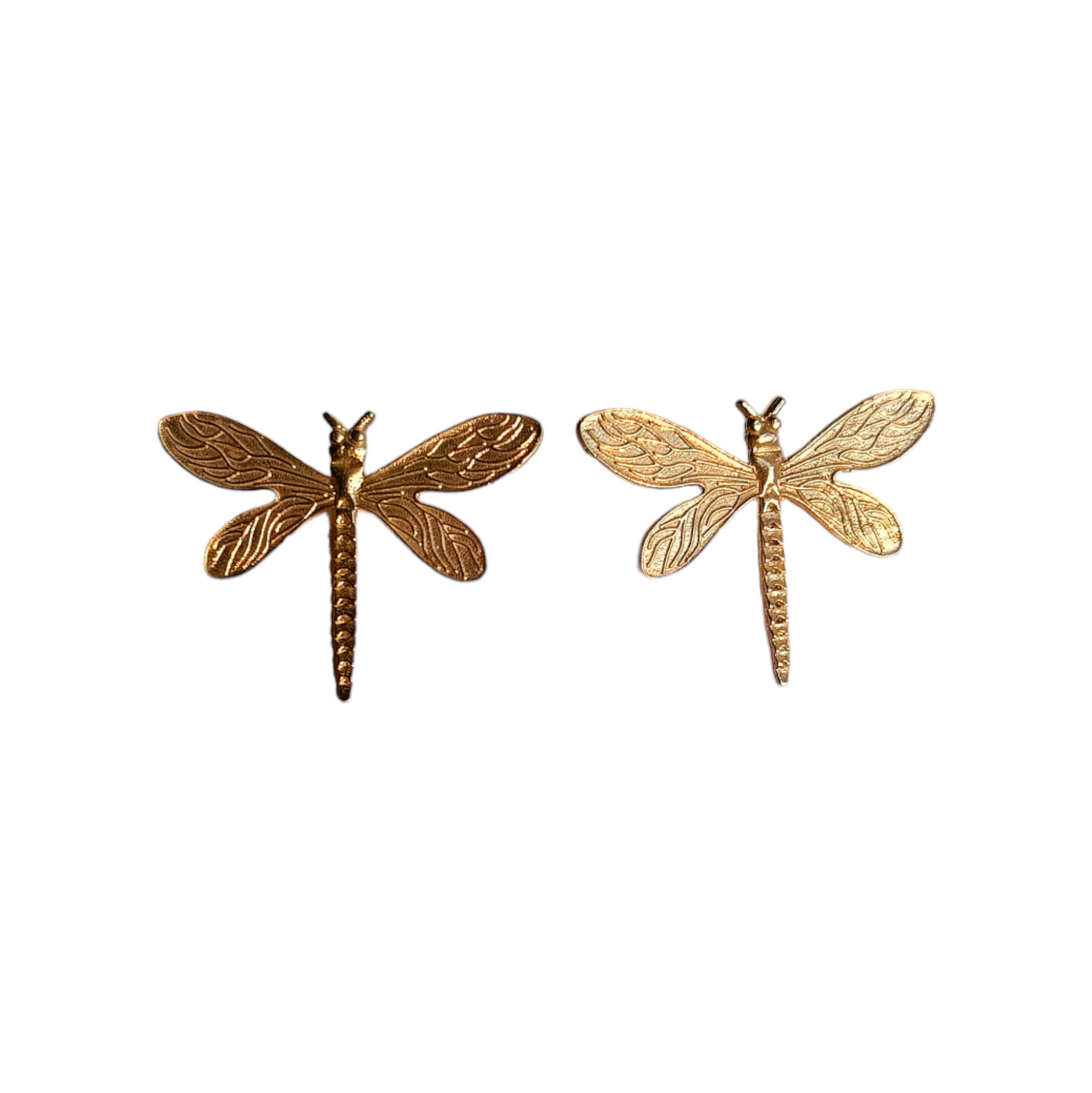 Golden Dragonfly Earrings