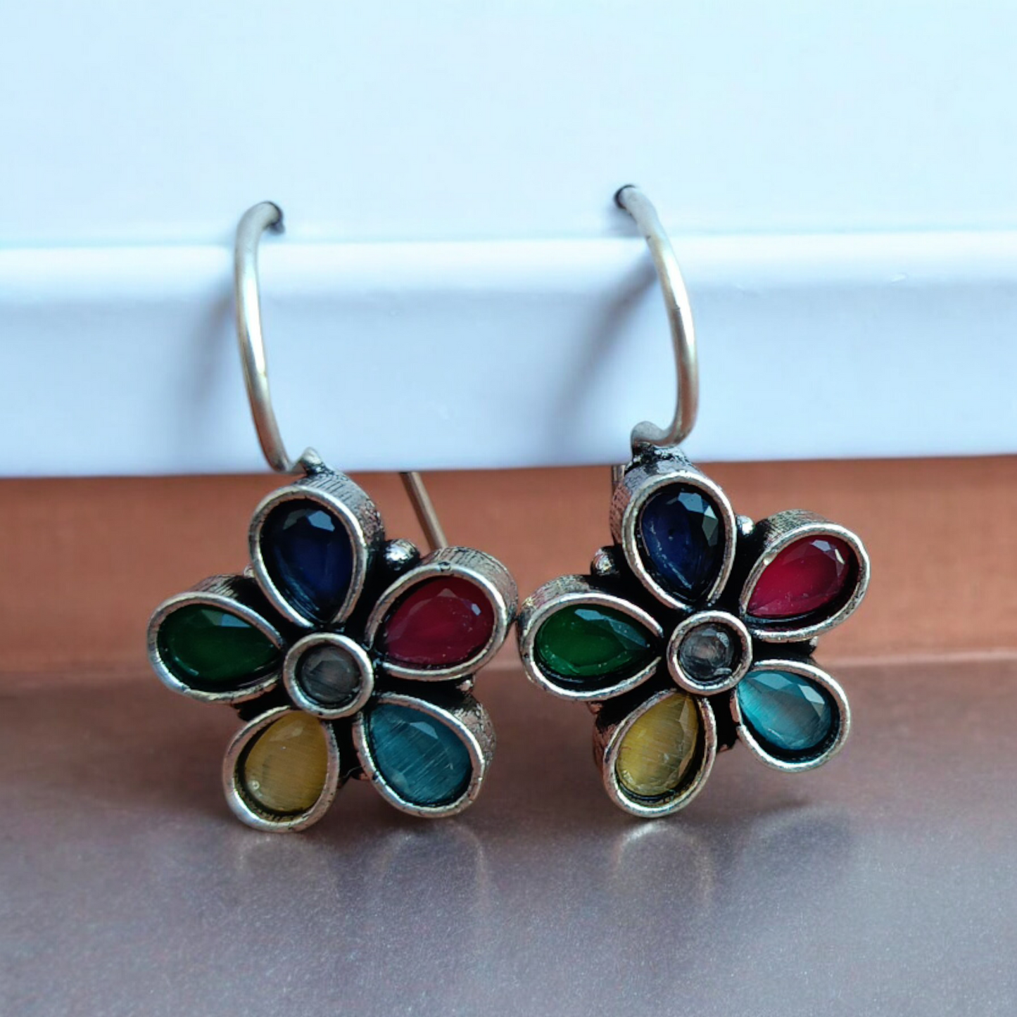Multicolor Dangle Earrings