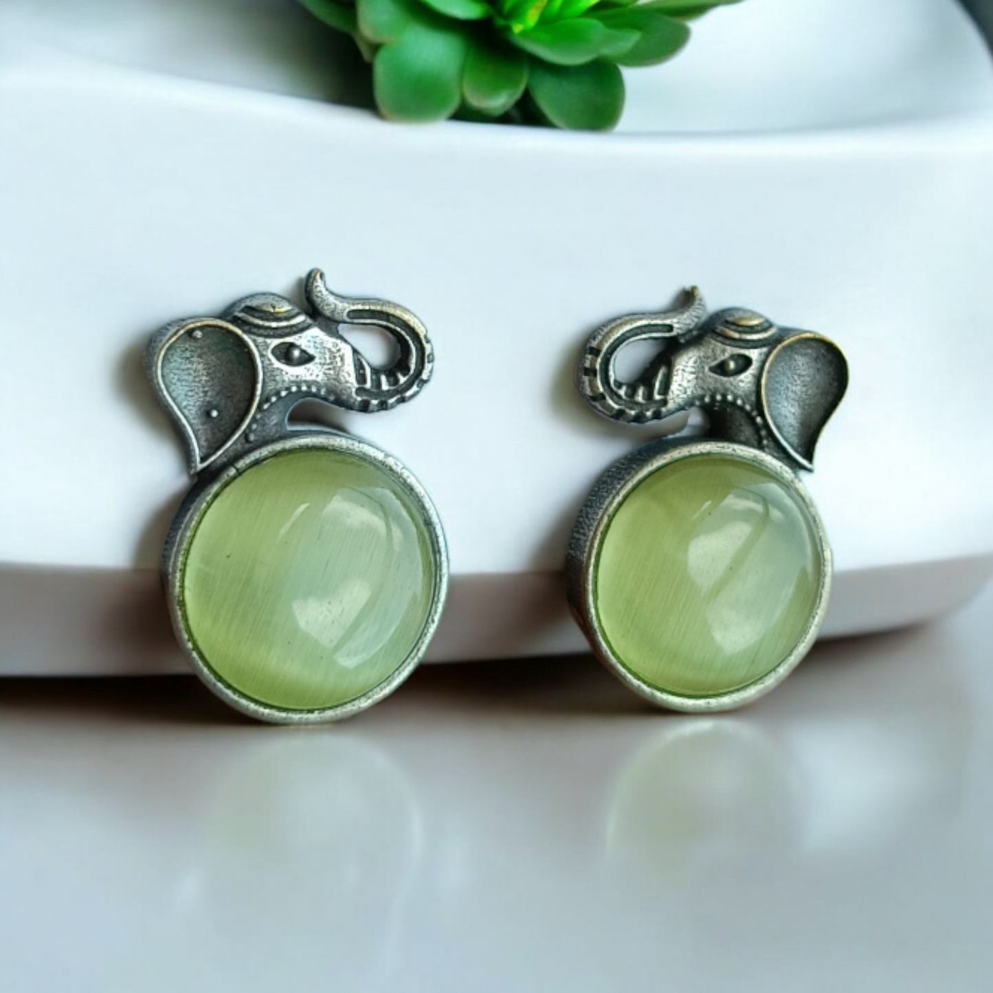 Yellow Elephant Earring (Copy)