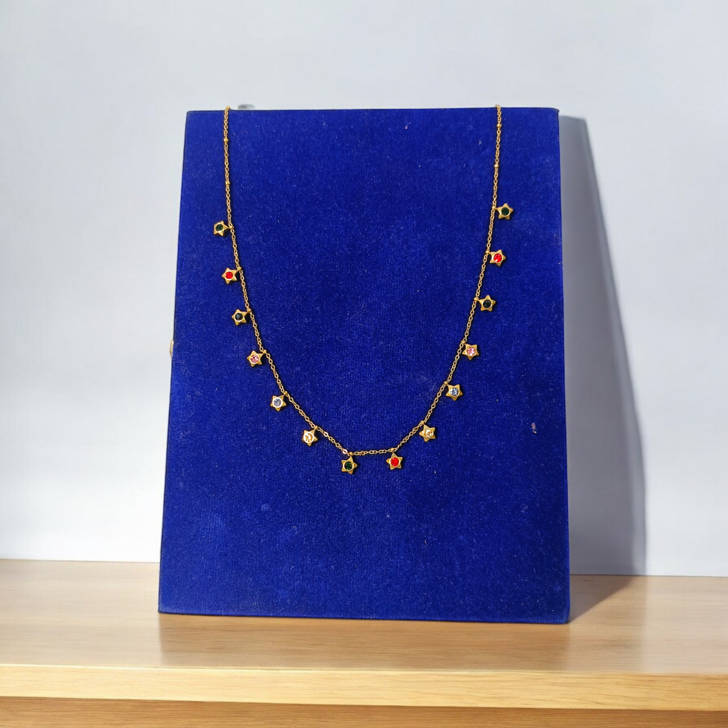 Colourful Star Stones Necklace