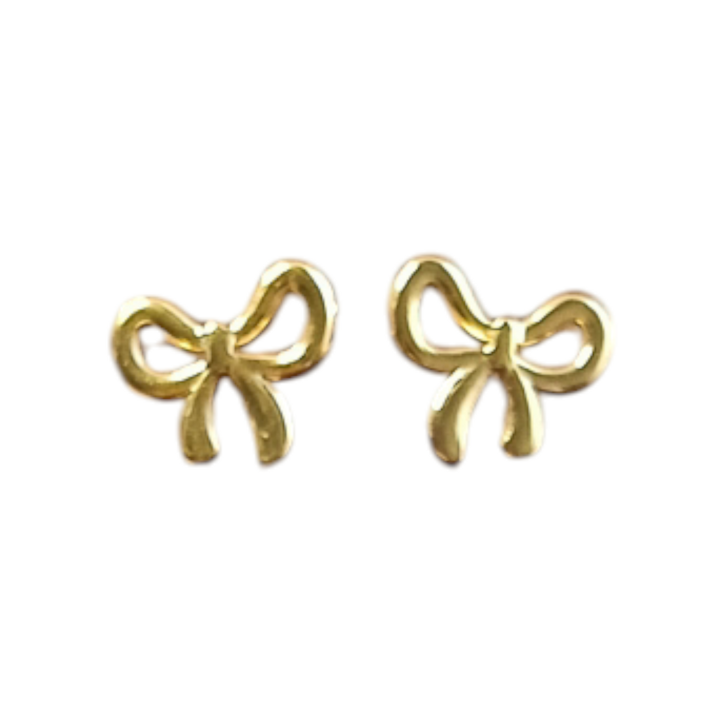 Golden Bow Chain Necklace