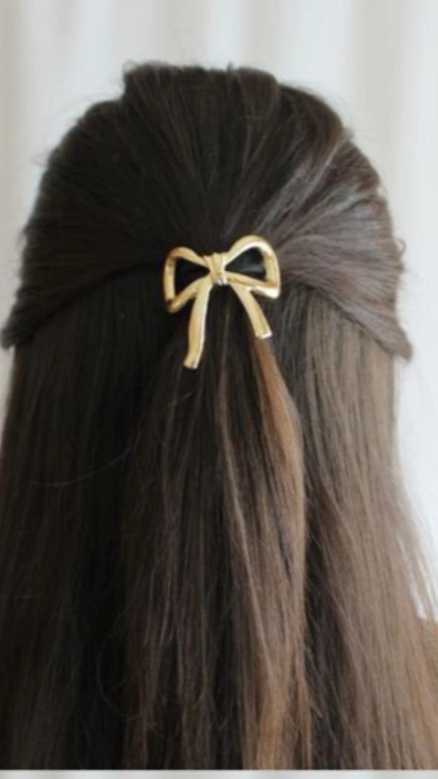 Anti-Tarnish Bow Hair Tie