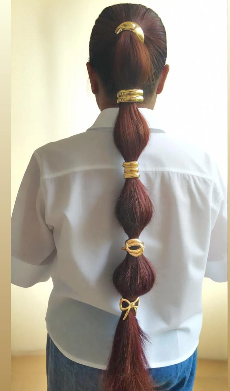 Anti-Tarnish Bow Hair Tie