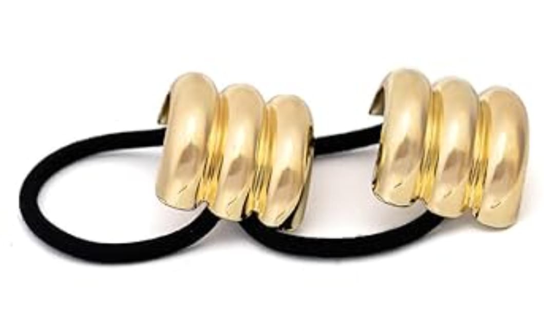 Gold-Plated Anti-Tarnish Hair Tie – Triple Luxe