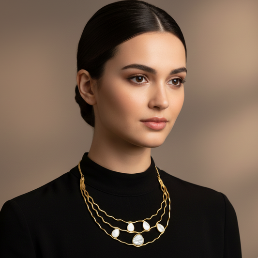 Gold Plated Mop Hasli