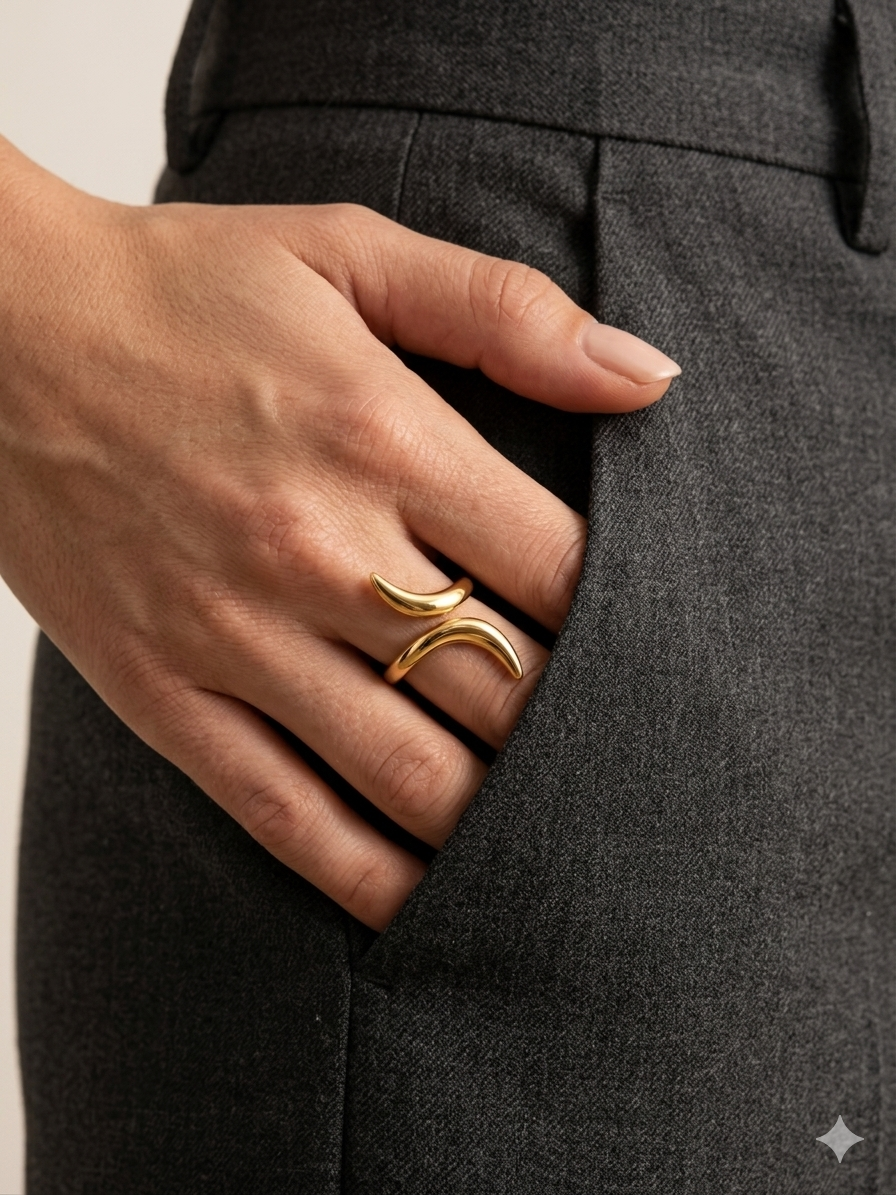 Stackable wrap Ring