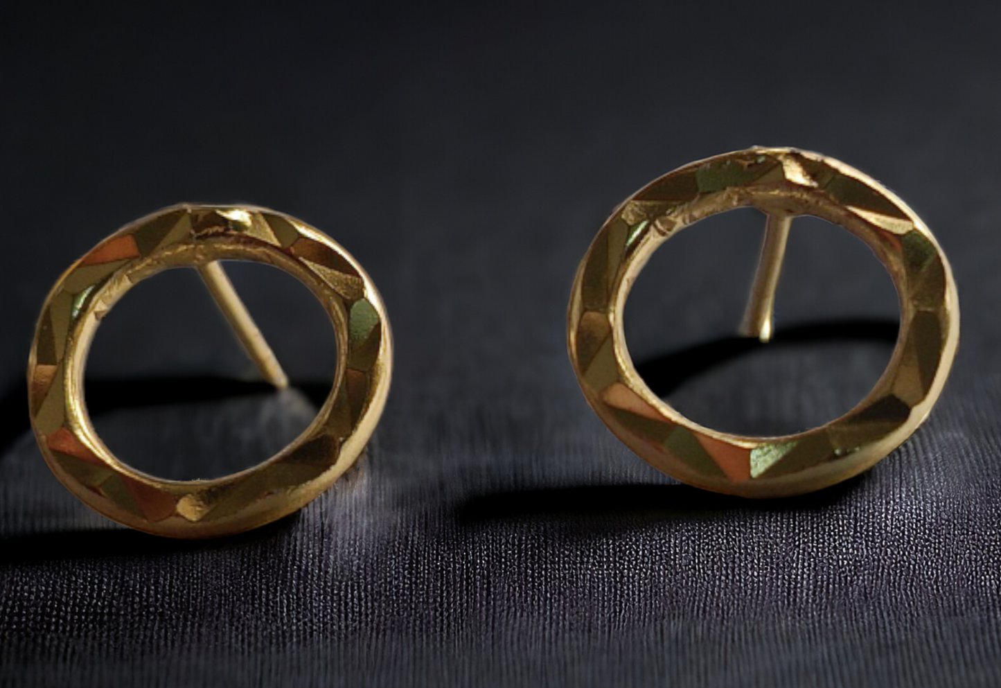 Gold Plated Brass Stud