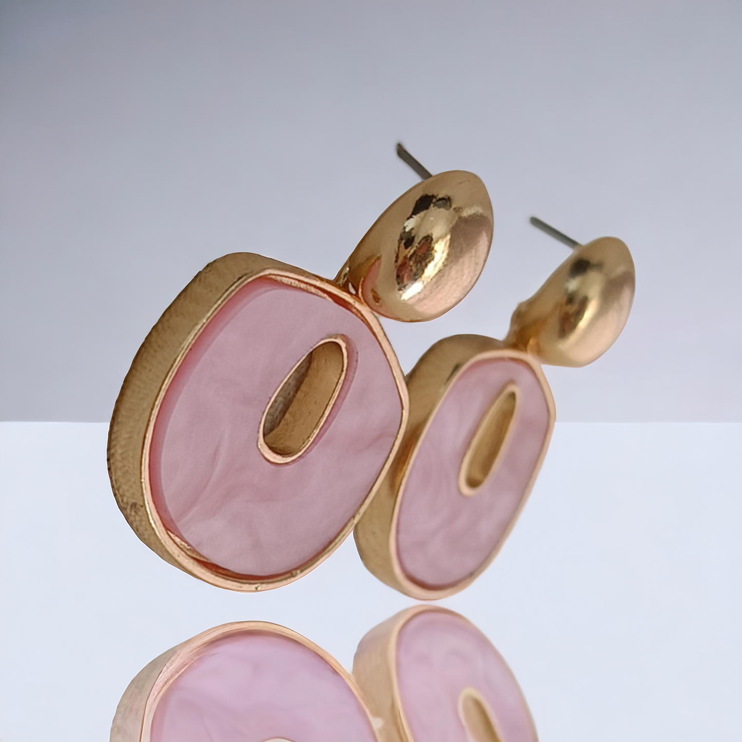 Dazzling Pink Earrings