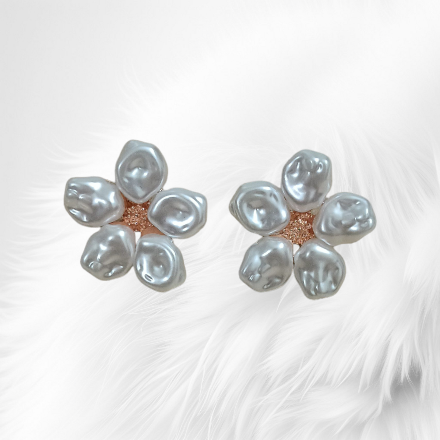 White Flower Stud