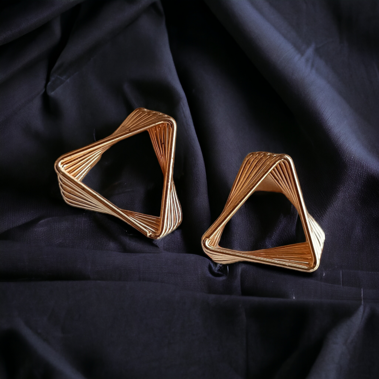 Golden Triangle Earrings