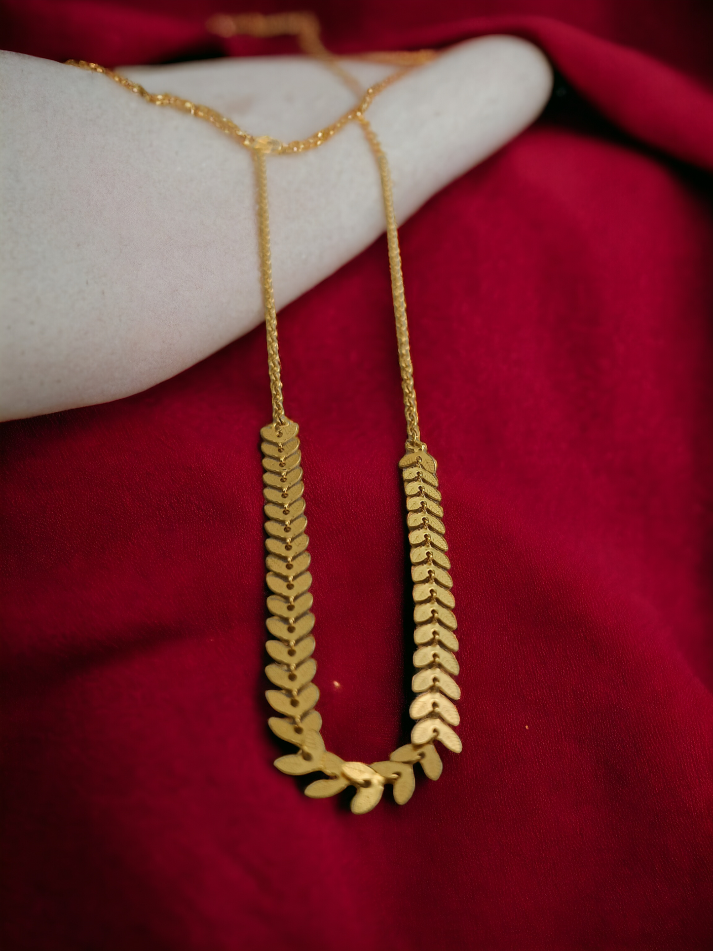 Golden Arrow Necklace