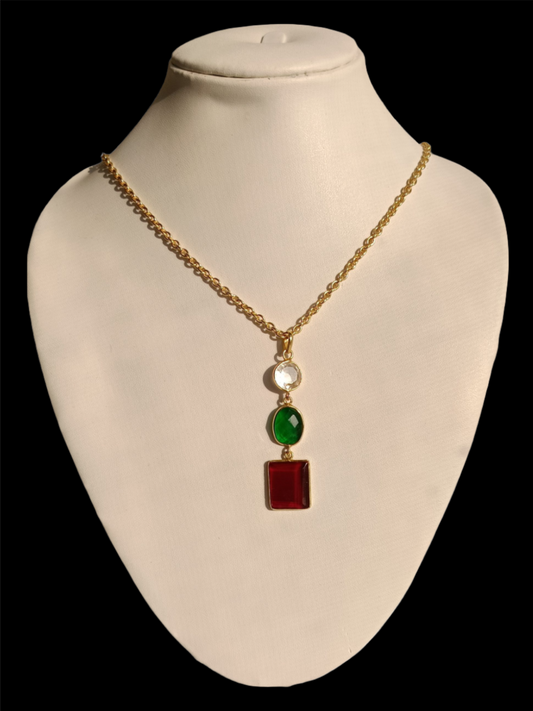 Geometrical Pendent Necklace