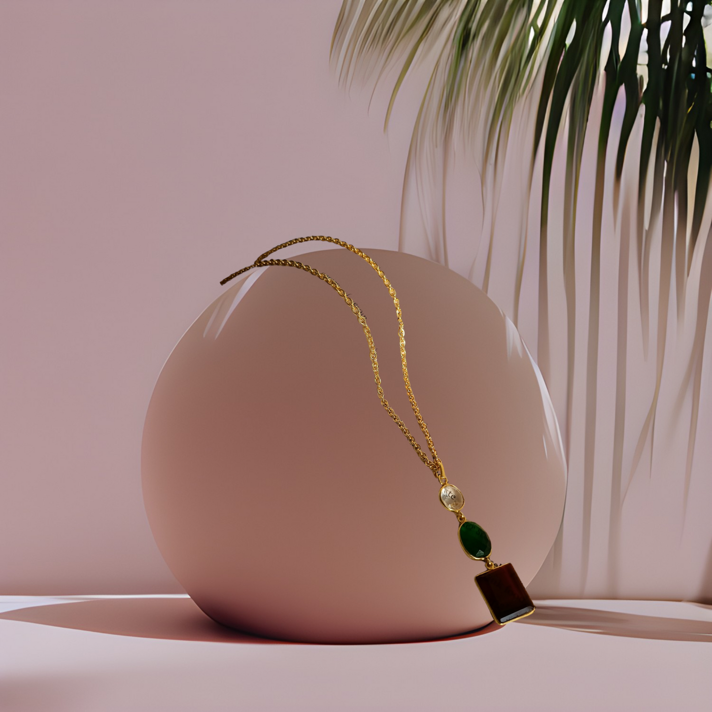 Geometrical Pendent Necklace