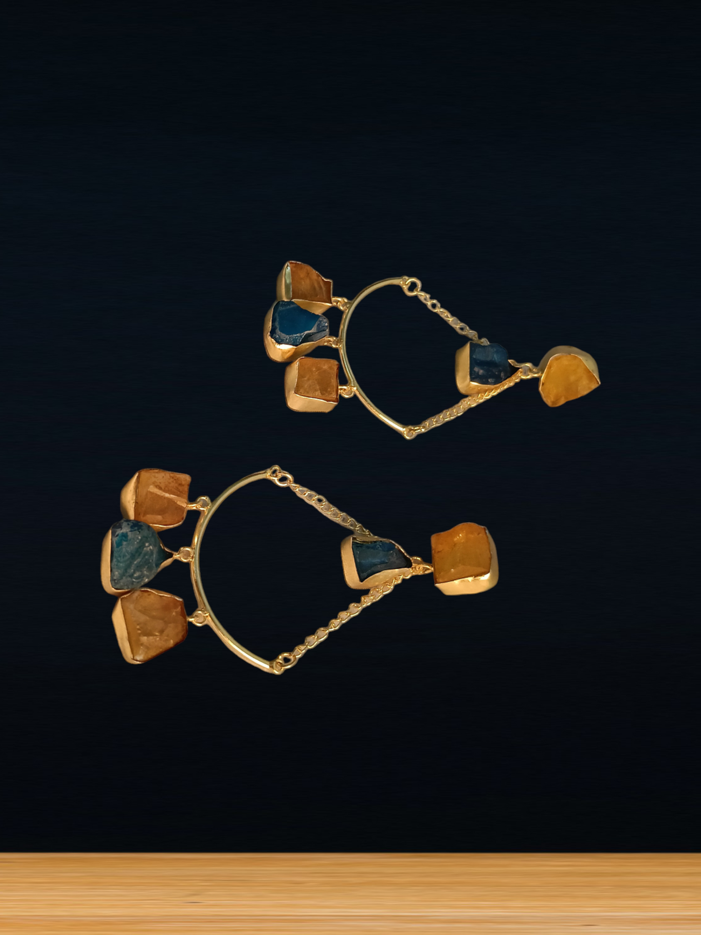 Drusy Stone Statement Earring