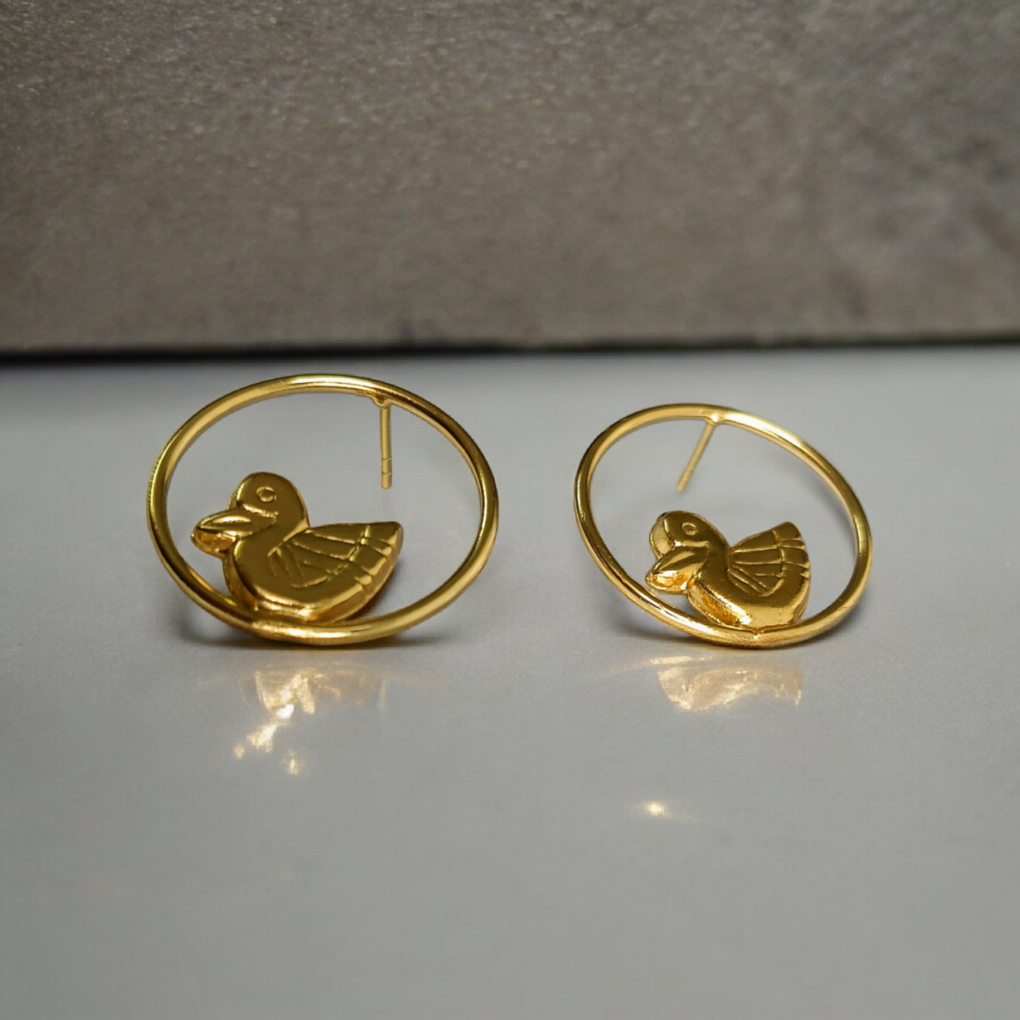 Bird Brass Stud
