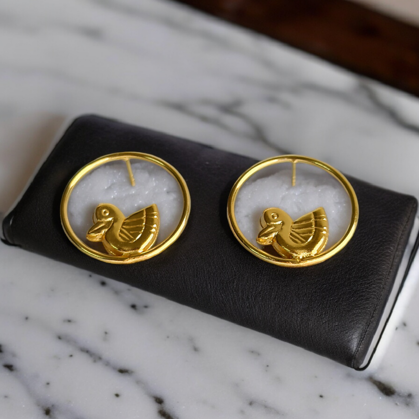 Bird Brass Stud
