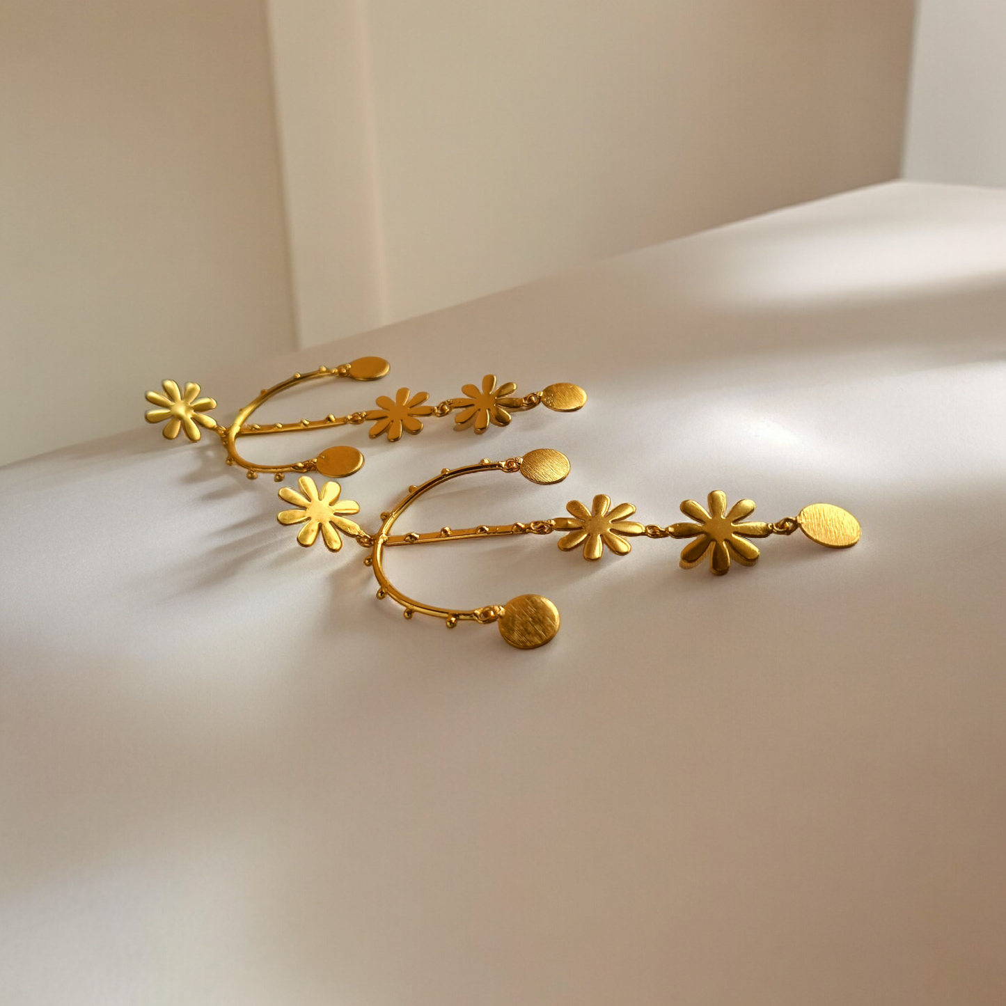 Golden Chandani Earrings