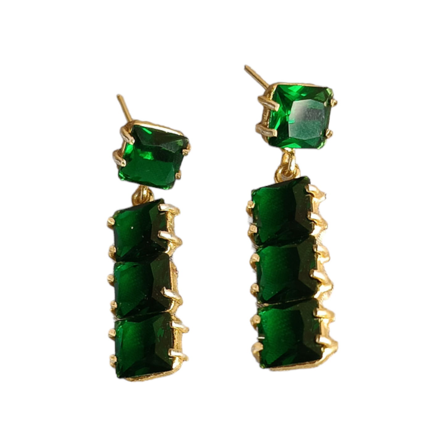Emerald Green Earrings