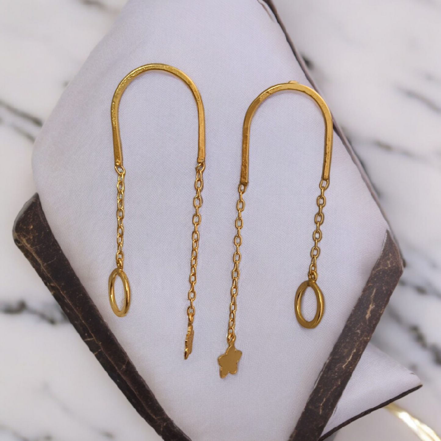 Golden Star Earring