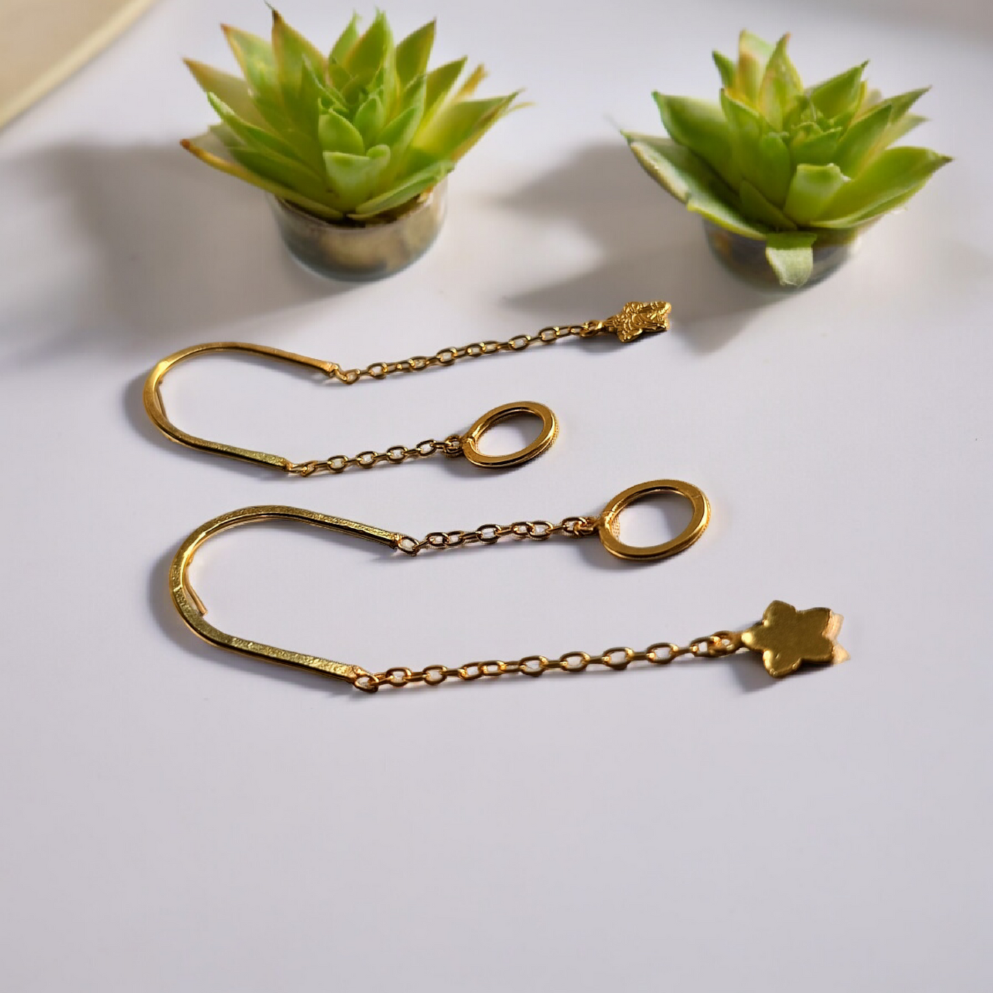 Golden Star Earring