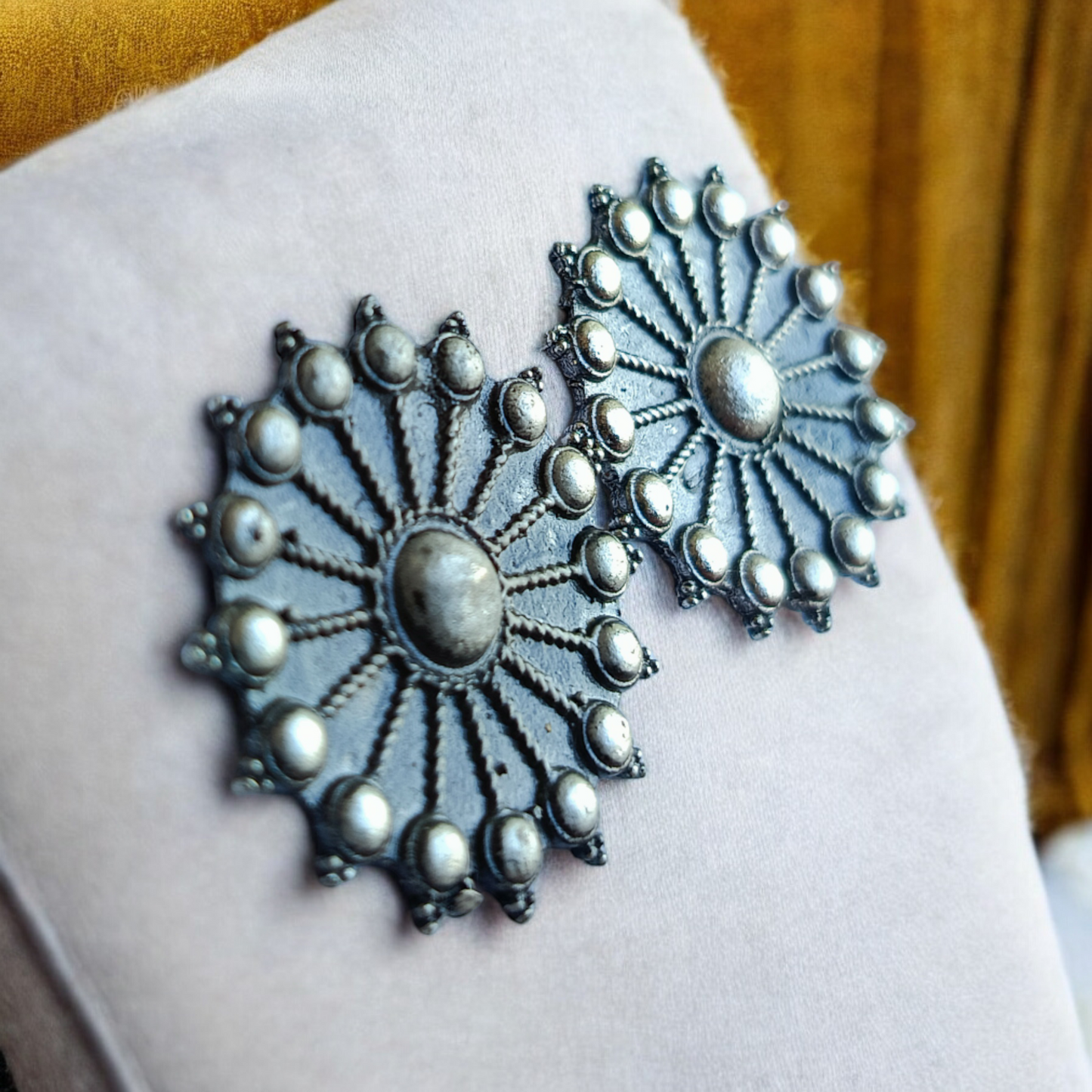 Sudarshan Chakra Earrings