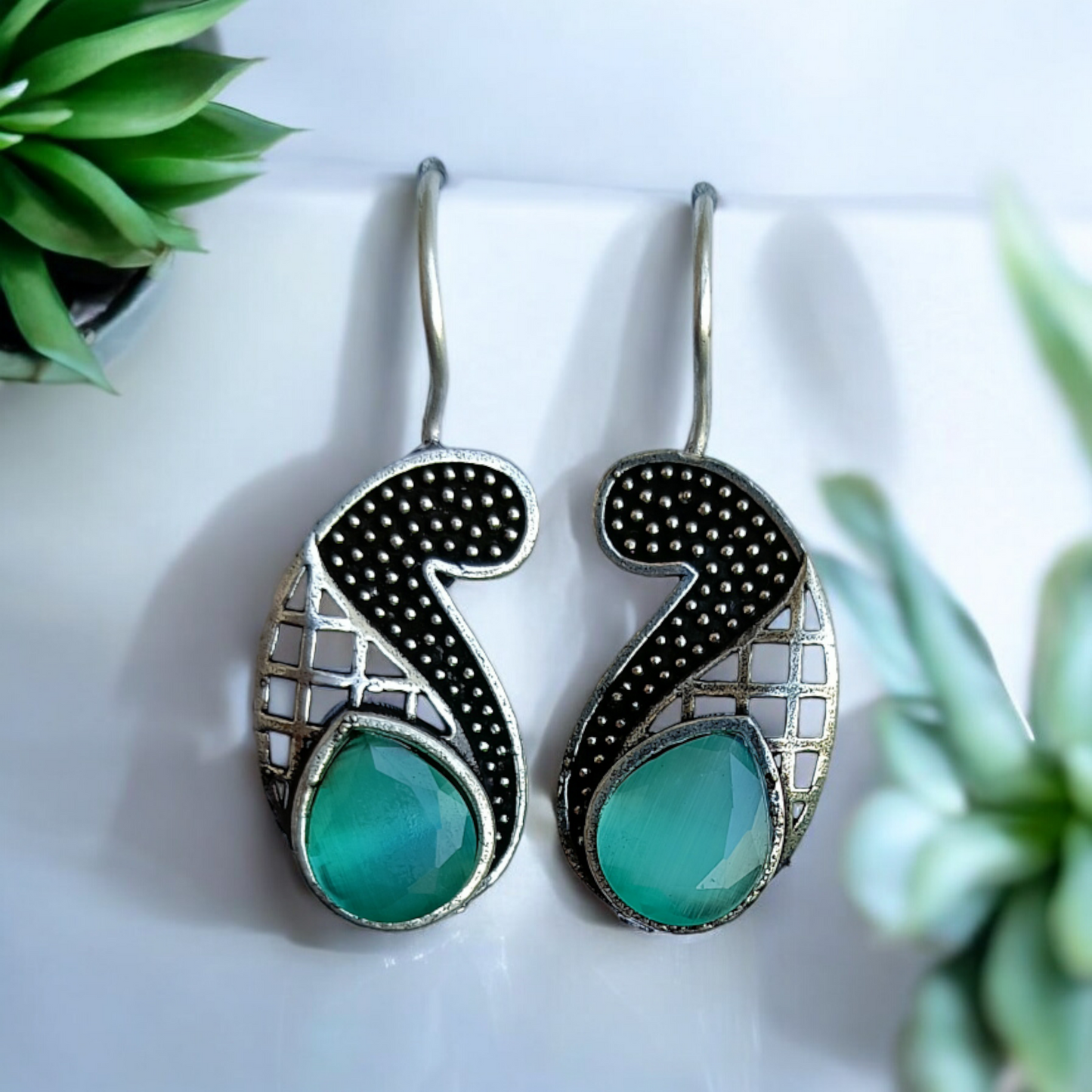 Mint Green Earring