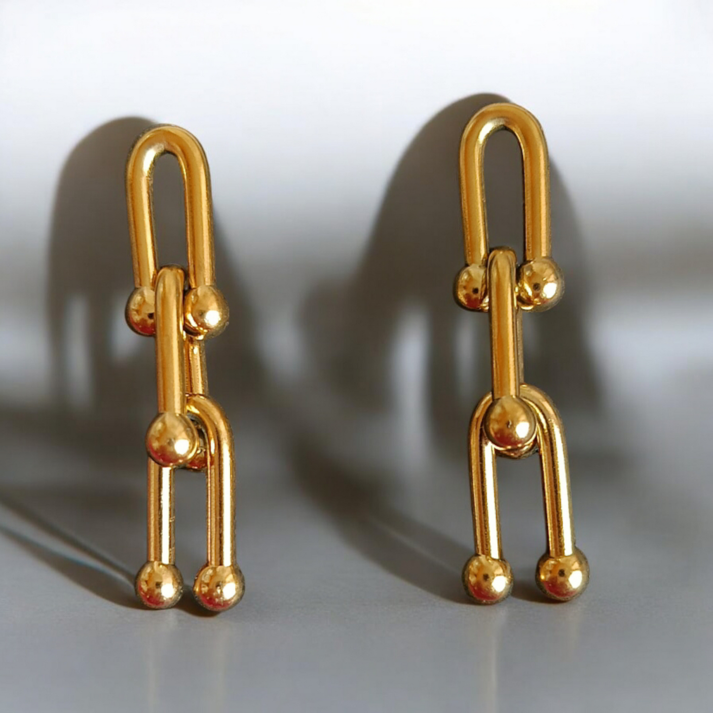 Golden Chain Earrings