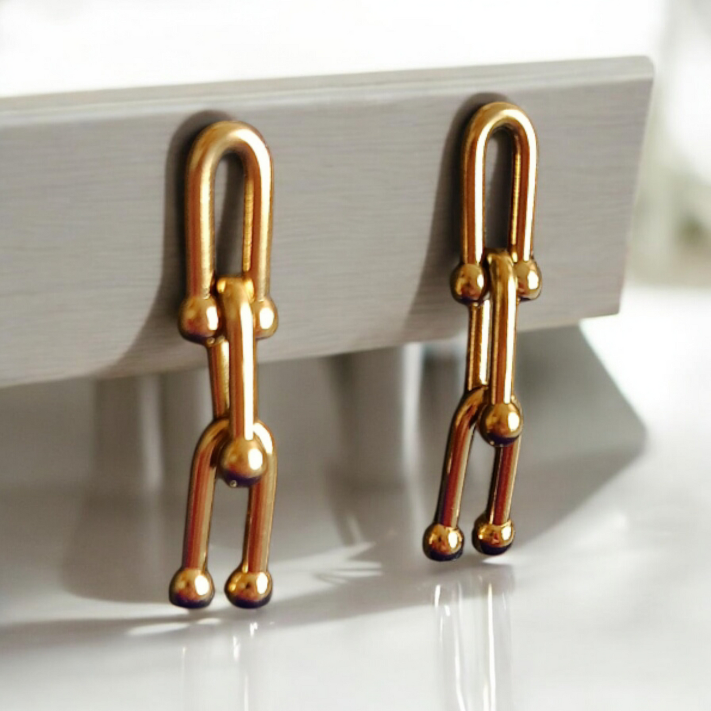 Golden Chain Earrings