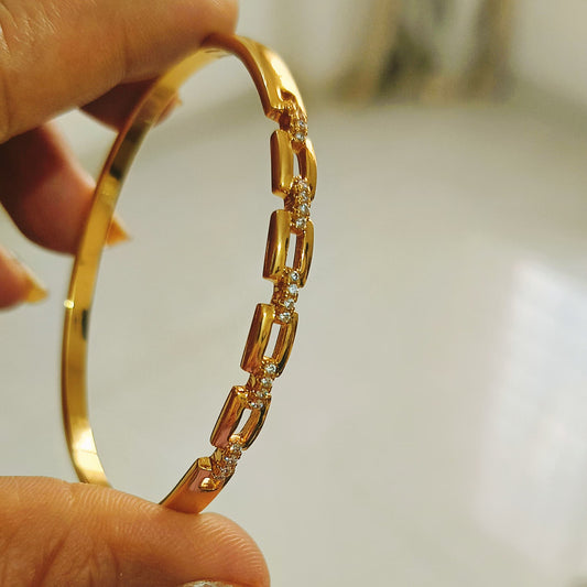 zirconia Dimond Bangle Bracelet