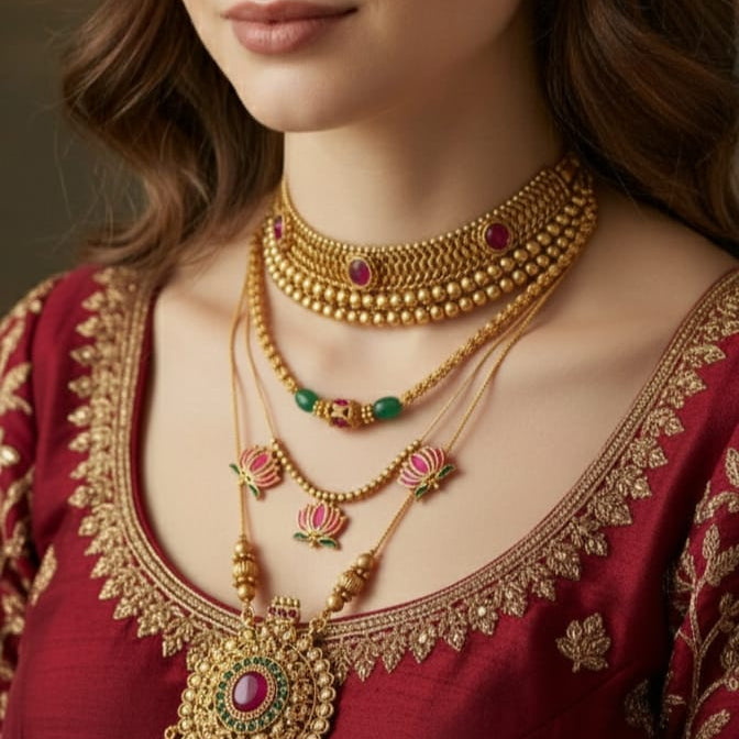 Antique Bridal Jewellery Set