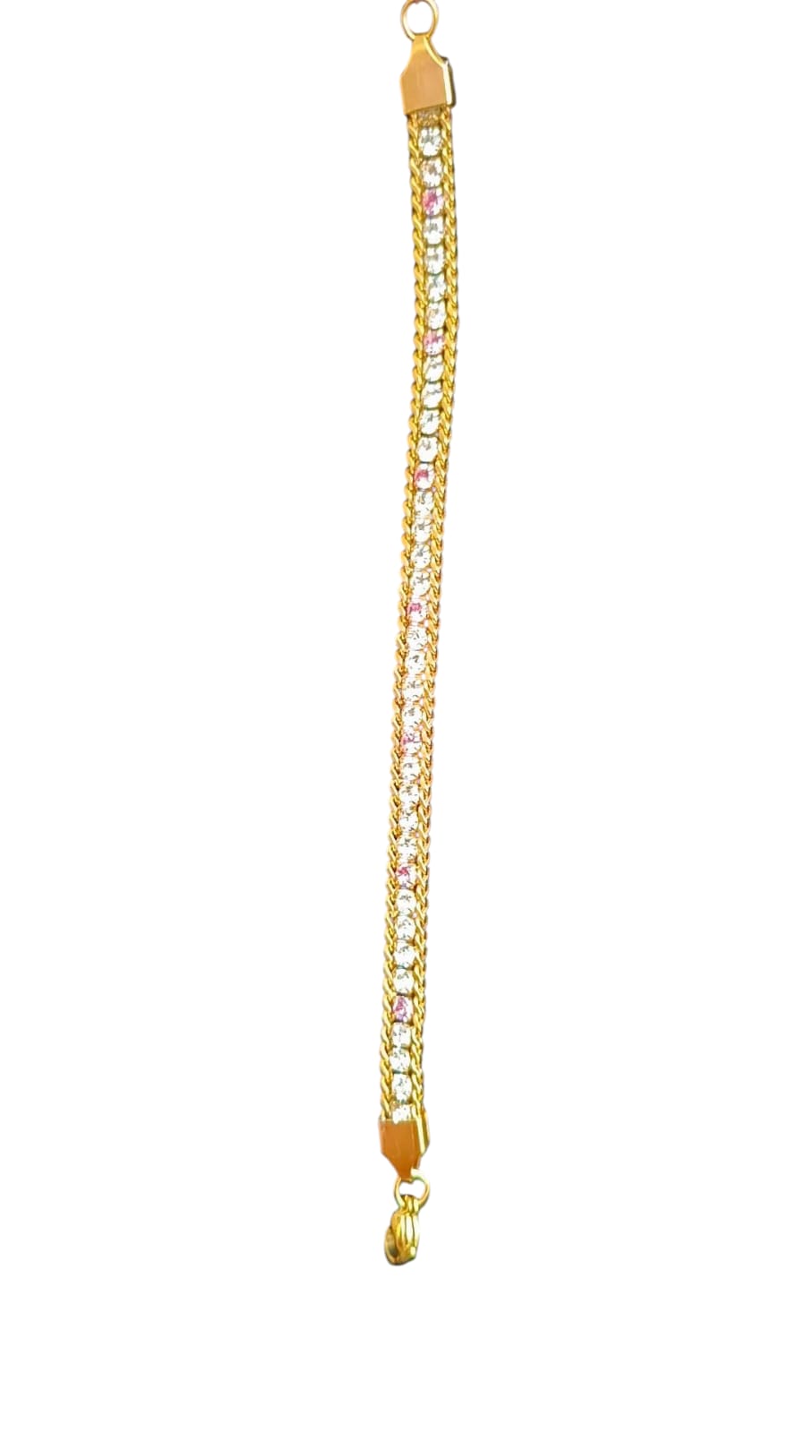 18k Gold Plated sparkle Tennis Bracelet
