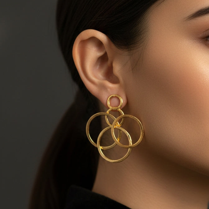 Celebrity Spiral Earrings
